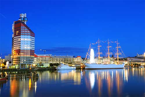 Stadsbild av Göteborg